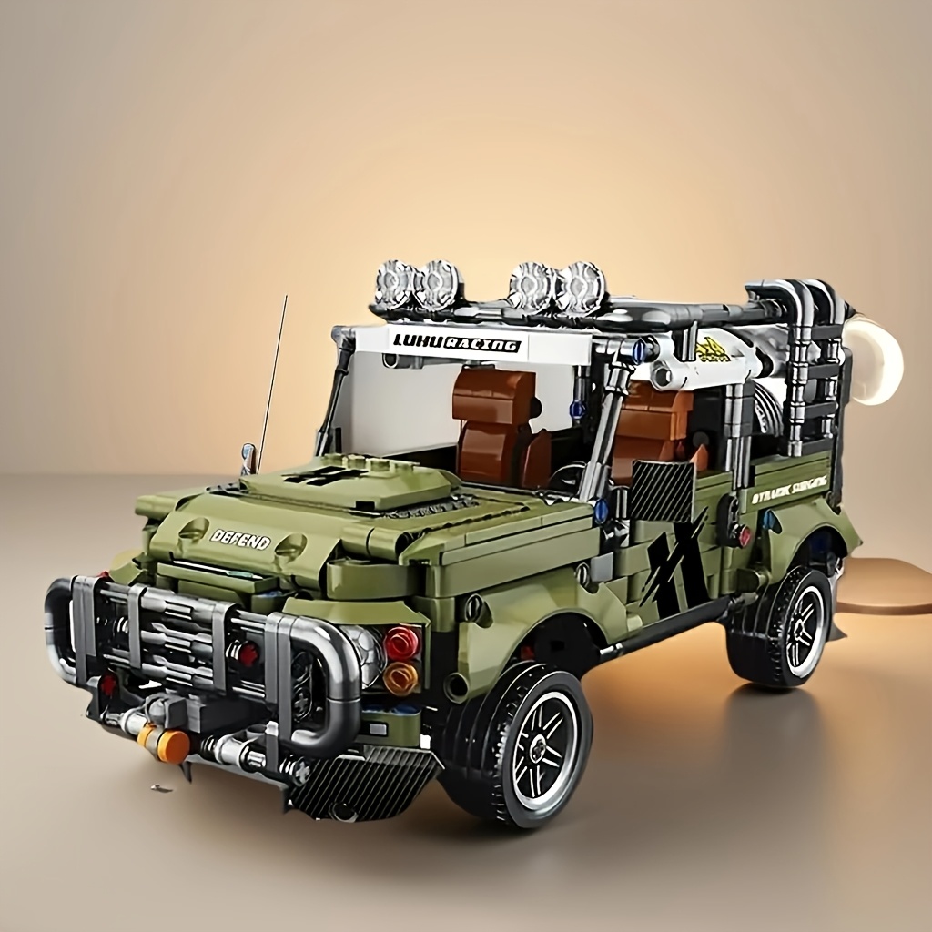 2026 Domineering Green Off-Road Vehicle Model Toy